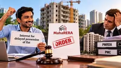 He bought a Rs 41.85 lakh and paid Rs 39.15 lakh but did not get possession; builder blames PMC-PMRDA jurisdiction changes, MahaRERA rejects excuse and orders interest payout to homebuyer He bought a Rs 41.85 lakh and paid Rs 39.15 lakh but did not get possession; builder blames PMC-PMRDA jurisdiction changes, MahaRERA rejects excuse and orders interest payout to homebuyer