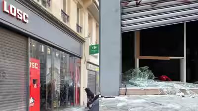 French unrest hits football: Olympique de Marseille and Lille stores looted as clubs condemn violence | Football News French unrest hits football: Olympique de Marseille and Lille stores looted as clubs condemn violence | Football News
