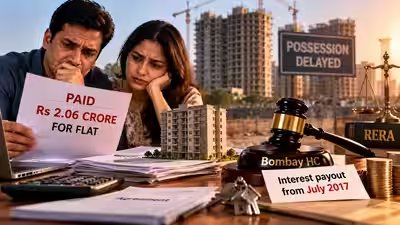 Homebuyers paid Rs 2.06 crore but got no flat, builder said payments meant accepting delay; Bombay HC orders interest payout from 2017 saying RERA allows for unconditional right to monthly interest Homebuyers paid Rs 2.06 crore but got no flat, builder said payments meant accepting delay; Bombay HC orders interest payout from 2017 saying RERA allows for unconditional right to monthly interest