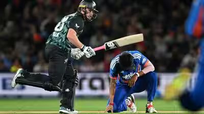 First time in history! India bowlers make unwanted record as New Zealand run riot | Cricket News First time in history! India bowlers make unwanted record as New Zealand run riot | Cricket News