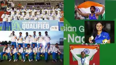 India’s golden Saturday at Asian Games: Hockey, cricket, wrestling, golf and archery deliver golds | Asian Games 2026 News India’s golden Saturday at Asian Games: Hockey, cricket, wrestling, golf and archery deliver golds | Asian Games 2026 News
