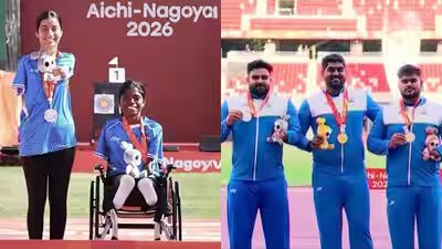 Where India stands in Asian Para Games medal tally after 27-medal rush, including five golds | Asian Para Games 2026 News Where India stands in Asian Para Games medal tally after 27-medal rush, including five golds | Asian Para Games 2026 News