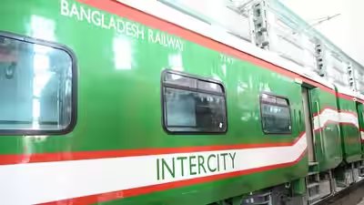 Indian Railways exports first 18-coach LHB train for Bangladesh as part of 200 coach order; specially designed coaches feature CCTVs, baby care and prayer rooms, and other passenger-friendly amenities Indian Railways exports first 18-coach LHB train for Bangladesh as part of 200 coach order; specially designed coaches feature CCTVs, baby care and prayer rooms, and other passenger-friendly amenities