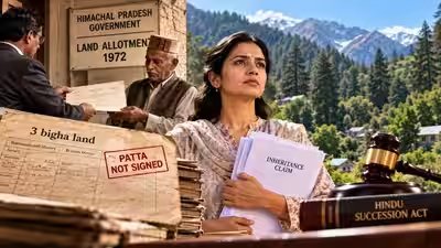 Father got 3 bigha of land from Himachal government, but patta was never signed; why HC allowed married daughter’s inheritance appeal & what role Hindu Succession Act plays Father got 3 bigha of land from Himachal government, but patta was never signed; why HC allowed married daughter’s inheritance appeal & what role Hindu Succession Act plays