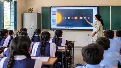A village school in Bihar, is bringing digital lessons to 660 students without needing an internet connection, giving children in a place with patchy connectivity access to smart-class teaching every day A village school in Bihar, is bringing digital lessons to 660 students without needing an internet connection, giving children in a place with patchy connectivity access to smart-class teaching every day