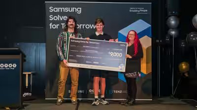Inspired by his uncle’s struggle with speech, a teenage schoolboy develops a tool to help people join conversations Inspired by his uncle’s struggle with speech, a teenage schoolboy develops a tool to help people join conversations