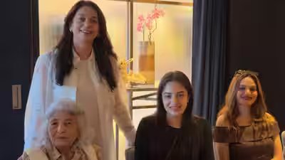Juhi Chawla dedicates 1,000 trees to her mother on her birthday; recalls her airport rule in a birthday post Juhi Chawla dedicates 1,000 trees to her mother on her birthday; recalls her airport rule in a birthday post