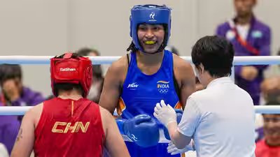 Asian Games: Birthday girl Lovlina Borgohain makes history with gold, joins Mary Kom in elite club | Asian Games 2026 News Asian Games: Birthday girl Lovlina Borgohain makes history with gold, joins Mary Kom in elite club | Asian Games 2026 News
