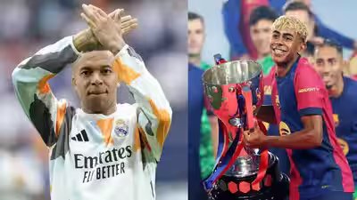 Lamine Yamal: Barcelona’s Lamine Yamal surpasses Kylian Mbappe as youngest ever to reach UCL milestone | Football News Lamine Yamal: Barcelona’s Lamine Yamal surpasses Kylian Mbappe as youngest ever to reach UCL milestone | Football News