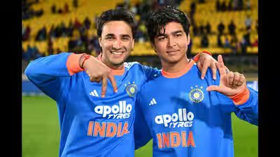 Abhishek Sharma, Vaibhav Sooryavanshi set new world record in India’s 3rd T20I win over New Zealand | Cricket News Abhishek Sharma, Vaibhav Sooryavanshi set new world record in India’s 3rd T20I win over New Zealand | Cricket News