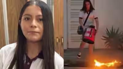 17-year-old Mexican student’s fire extinguisher uses sound waves to put out flames; wins gold in Indonesia 17-year-old Mexican student’s fire extinguisher uses sound waves to put out flames; wins gold in Indonesia