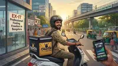 Odisha man quits IT job to ride Rapido in Bengaluru, LinkedIn post claims he uses passenger conversations to research dairy products | Odisha man quits IT job to ride Rapido in Bengaluru, LinkedIn post claims he uses passenger conversations to research dairy products |