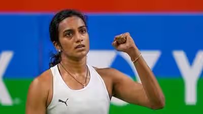 P V Sindhu defeats Japan’s Akechi 21-10, 20-22, 21-16; sets up French Open title clash with world No. 1 An Se Young | Indian Badminton League News P V Sindhu defeats Japan’s Akechi 21-10, 20-22, 21-16; sets up French Open title clash with world No. 1 An Se Young | Indian Badminton League News