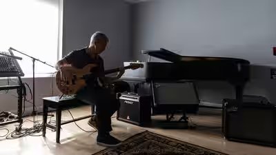 He started with a guitar and a synthesiser; now Paris Smaragdis is teaching machines to understand sound beyond human hearing He started with a guitar and a synthesiser; now Paris Smaragdis is teaching machines to understand sound beyond human hearing