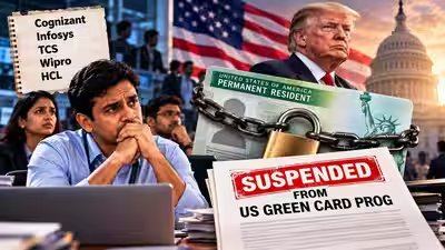 8 IT firms including TCS, Infosys suspended from US green card programme: How does it hit Indian professionals? 8 IT firms including TCS, Infosys suspended from US green card programme: How does it hit Indian professionals?