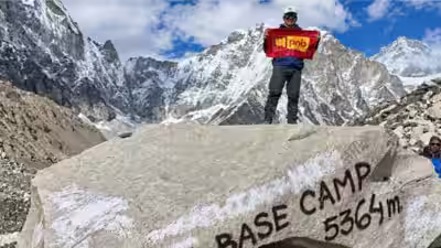 Meet Pradeep Mundeja, the hearing-impaired bank manager from Karnal who planned his Himalayan expedition from India and trekked nearly 130 km to Everest Base Camp at 5,364 metres in October 2026 Meet Pradeep Mundeja, the hearing-impaired bank manager from Karnal who planned his Himalayan expedition from India and trekked nearly 130 km to Everest Base Camp at 5,364 metres in October 2026