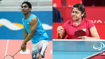Paralympic champions Pramod Bhagat, Bhavina Patel to lead India as flag bearers at Asian Para Games Paralympic champions Pramod Bhagat, Bhavina Patel to lead India as flag bearers at Asian Para Games
