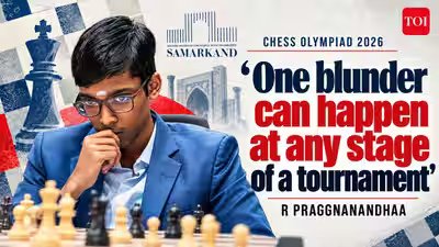 R Praggnanandhaa: ‘I had fever, was not high on energy’: R Praggnanandhaa after double medals at Chess Olympiad | Exclusive | Chess News R Praggnanandhaa: ‘I had fever, was not high on energy’: R Praggnanandhaa after double medals at Chess Olympiad | Exclusive | Chess News