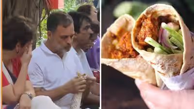 Rahul Gandhi ate it during a recent political protest: The story of the Kathi Roll and how Kolkata turned a kebab into India’s most portable meal Rahul Gandhi ate it during a recent political protest: The story of the Kathi Roll and how Kolkata turned a kebab into India’s most portable meal