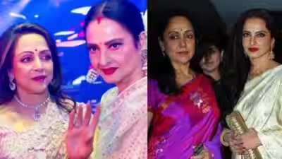 Rekha Birthday: Hema Malini wishes Rekha on her 72nd birthday, shares unseen pictures with the actress | Rekha Birthday: Hema Malini wishes Rekha on her 72nd birthday, shares unseen pictures with the actress |