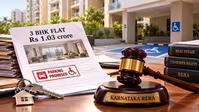 Woman buys Rs 1.03 crore 3BHK in Bengaluru, but builder fails to provide specially-enabled parking; Karnataka RERA orders provision within 60 days and audited maintenance accounts Woman buys Rs 1.03 crore 3BHK in Bengaluru, but builder fails to provide specially-enabled parking; Karnataka RERA orders provision within 60 days and audited maintenance accounts