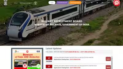 RRB Station Master apply online 2026: Link active at rrbapply.gov.in, check fees and eligibility RRB Station Master apply online 2026: Link active at rrbapply.gov.in, check fees and eligibility