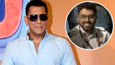 Salman Khan salutes hero pilot Smit Machchhar after averting FlyDubai crisis; says ‘Well done bro’ | Salman Khan salutes hero pilot Smit Machchhar after averting FlyDubai crisis; says ‘Well done bro’ |