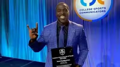 In 1989, NFL star Sam Acho’s family began a medical mission in Nigeria; years later, his two Walter Payton NFL Man of the Year nominations brought $100,000 toward a permanent hospital | NFL News In 1989, NFL star Sam Acho’s family began a medical mission in Nigeria; years later, his two Walter Payton NFL Man of the Year nominations brought $100,000 toward a permanent hospital | NFL News