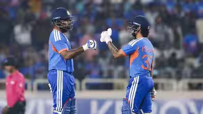 India smash highest T20I total against West Indies as Samson, Iyer and Tilak go berserk in Ranchi | Cricket News India smash highest T20I total against West Indies as Samson, Iyer and Tilak go berserk in Ranchi | Cricket News