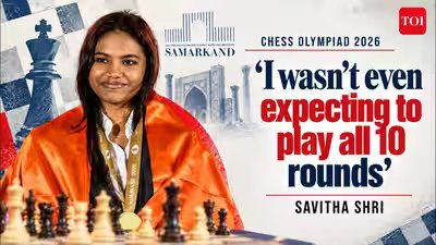 Between parents’ struggles and ‘endless coffees’: How Savitha Shri became India’s only gold medallist at Chess Olympiad | Exclusive | Chess News Between parents’ struggles and ‘endless coffees’: How Savitha Shri became India’s only gold medallist at Chess Olympiad | Exclusive | Chess News