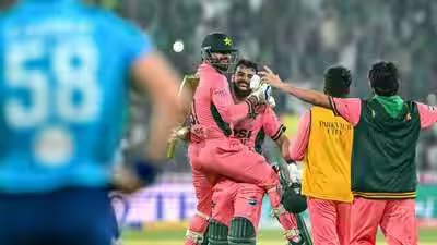 ‘I don’t think we can reveal on live TV’: Shadab Khan on chat with Haris Rauf | Cricket News ‘I don’t think we can reveal on live TV’: Shadab Khan on chat with Haris Rauf | Cricket News