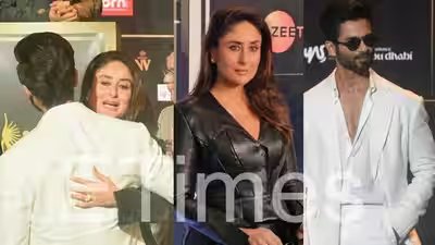 Kareena Kapoor Khan, Shahid Kapoor break the internet again as they hug at an event, netizens can’t get over this ‘Jab We Met’ reunion: ‘They should do a movie together’ | Hindi Movie News Kareena Kapoor Khan, Shahid Kapoor break the internet again as they hug at an event, netizens can’t get over this ‘Jab We Met’ reunion: ‘They should do a movie together’ | Hindi Movie News