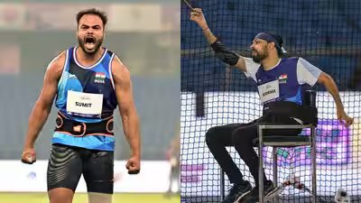 Asian Para Games: Sumit Antil leads India’s javelin 1-2-3 as Pranav Soorma strikes gold again | Asian Para Games 2026 News Asian Para Games: Sumit Antil leads India’s javelin 1-2-3 as Pranav Soorma strikes gold again | Asian Para Games 2026 News