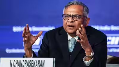 Tata Sons chair Chandrasekaran hails India’s strong economy despite ‘difficult world’, lists 3 key areas for Viksit Bharat Tata Sons chair Chandrasekaran hails India’s strong economy despite ‘difficult world’, lists 3 key areas for Viksit Bharat