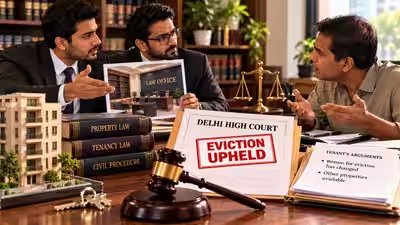 Landlords wanted tenant out to open a law office; he said the reason for seeking eviction had changed and other properties were available, why Delhi High Court upheld eviction Landlords wanted tenant out to open a law office; he said the reason for seeking eviction had changed and other properties were available, why Delhi High Court upheld eviction