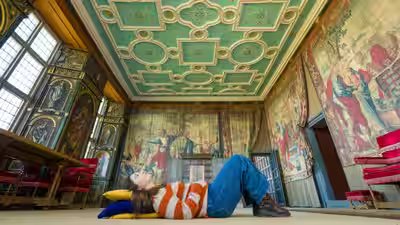 England’s grandest historic houses are inviting visitors to lie down on cushions and look up at their ceilings, from gold-leaf stars at Bolsover Castle to intricate plasterwork at Queen Victoria’s seaside retreat on the Isle of Wight England’s grandest historic houses are inviting visitors to lie down on cushions and look up at their ceilings, from gold-leaf stars at Bolsover Castle to intricate plasterwork at Queen Victoria’s seaside retreat on the Isle of Wight