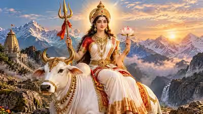 Shailputri, daughter of the mountain, opens Sharad Navratri 2026 Shailputri, daughter of the mountain, opens Sharad Navratri 2026