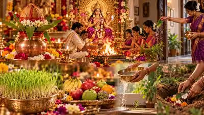 Navami 2026: What to do with kalash water, jowar sprouts, and the end of the fast Navami 2026: What to do with kalash water, jowar sprouts, and the end of the fast