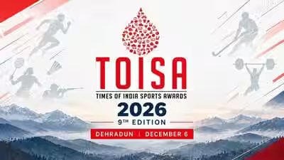 TOISA 2026 set to celebrate India’s sporting heroes; Dehradun to host 9th edition of the Times of India Sports Awards on December 6 | More sports News TOISA 2026 set to celebrate India’s sporting heroes; Dehradun to host 9th edition of the Times of India Sports Awards on December 6 | More sports News