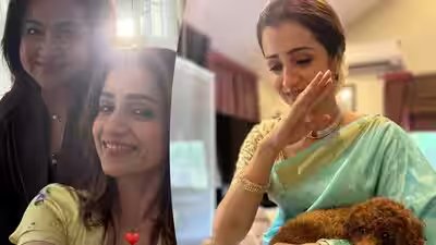 Trisha hides pendant with heart emoji in latest click with Radhika Sarathkumar, ‘Karuppu’ actress leaves fans guessing again | Tamil Movie News Trisha hides pendant with heart emoji in latest click with Radhika Sarathkumar, ‘Karuppu’ actress leaves fans guessing again | Tamil Movie News