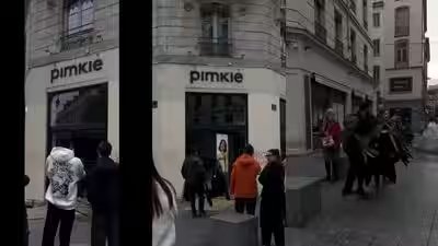 Viral video: French husband forces wife to return clothes she stole during protests amid France looting | Viral video: French husband forces wife to return clothes she stole during protests amid France looting |