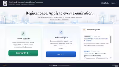 UPESSC PRT recruitment 2026: Registration ends tomorrow for 12,405 posts; direct link to apply here UPESSC PRT recruitment 2026: Registration ends tomorrow for 12,405 posts; direct link to apply here