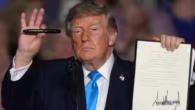 Trump signs order to ease diesel costs, ‘save millions of dollars’ for farmers Trump signs order to ease diesel costs, ‘save millions of dollars’ for farmers
